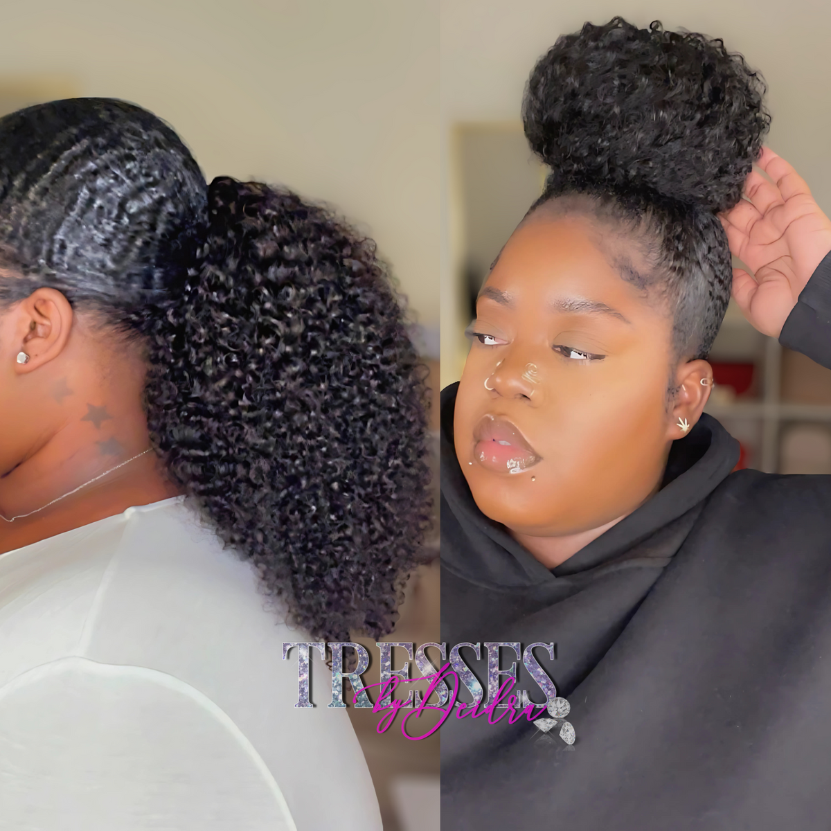 Kinks & Coils Drawstring Ponytails