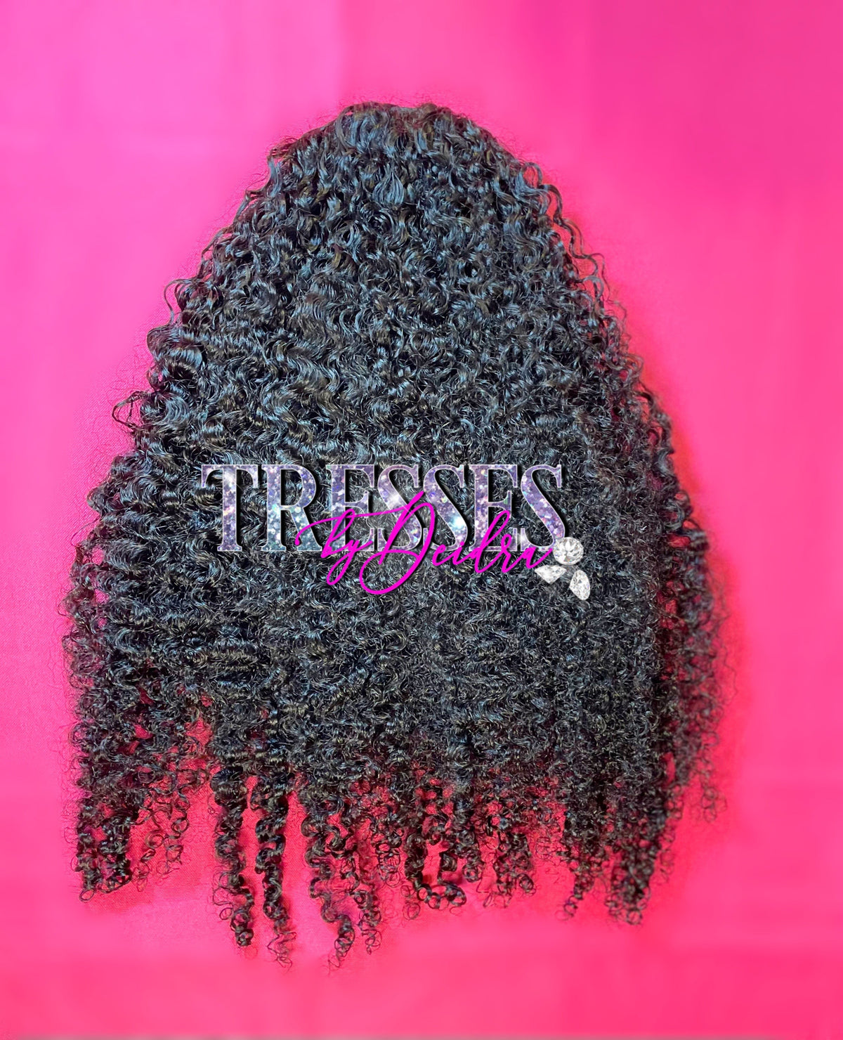 *READY TO SHIP* Mongolian Afro Curly Drawstring Ponytails