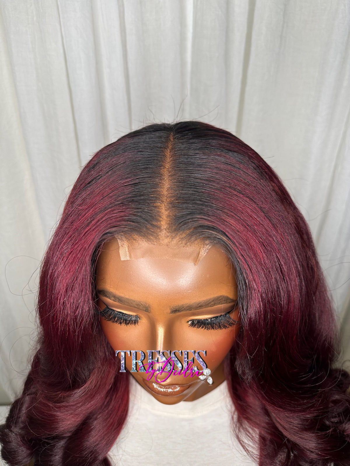 18" Burmese Wavy/Curly Closure Wig