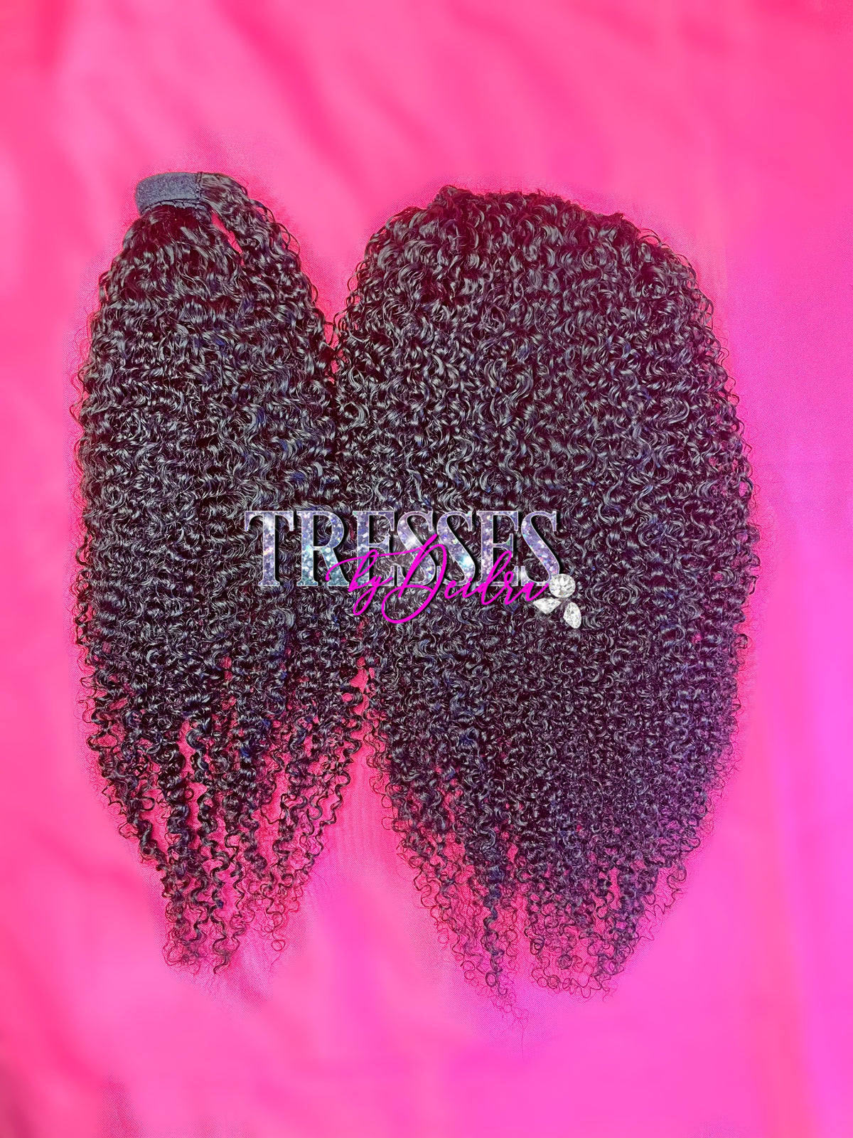 Mongolian Afro Curly Half & Half Kits